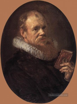  alte - Theodorus Schrevelius Porträt Niederlande Goldenes Zeitalter Frans Hals